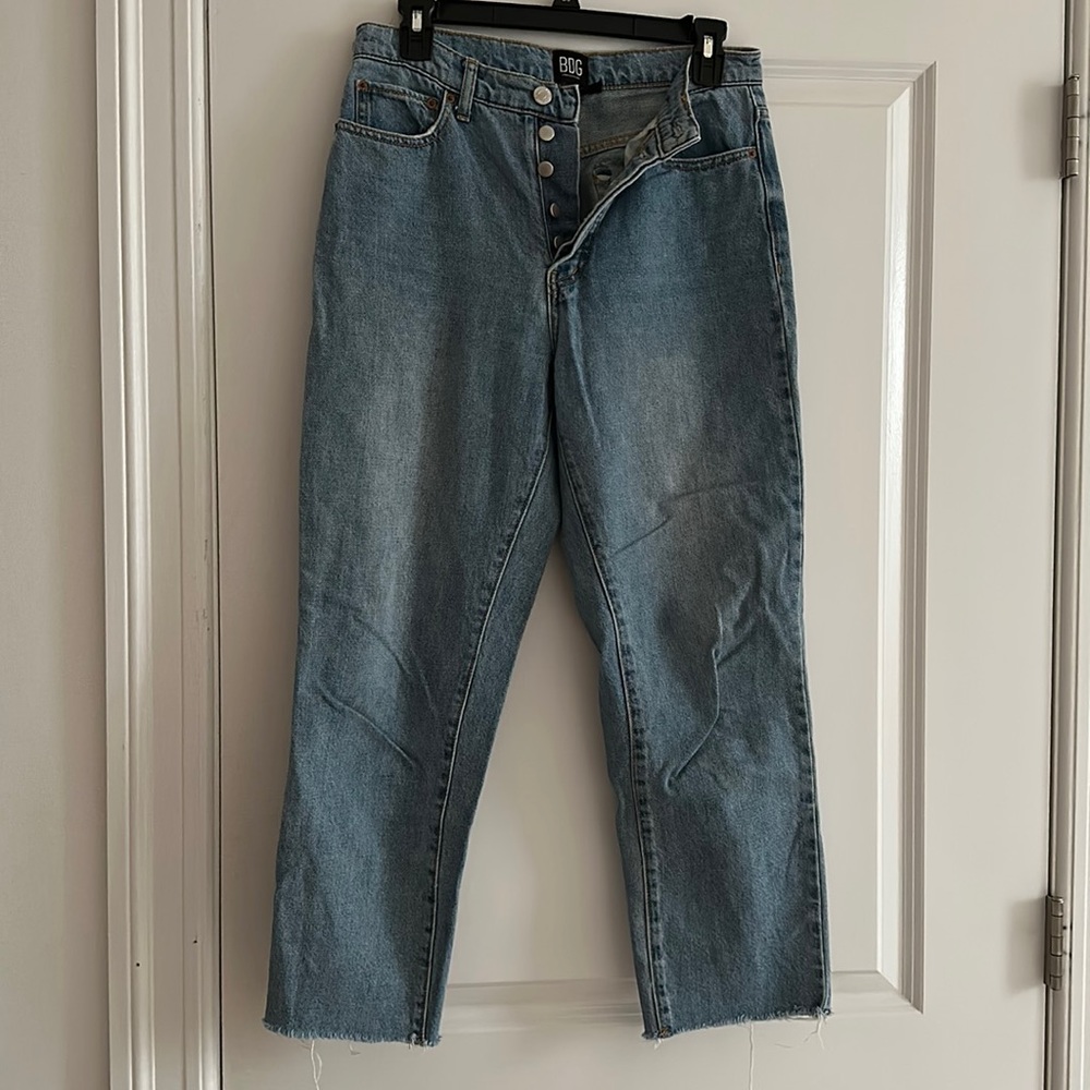 BDG Slim Straight Capris